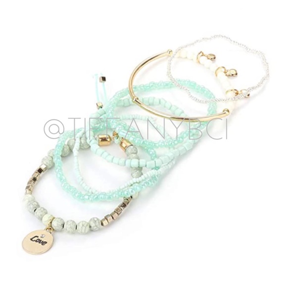 Boho LOVE Stackable Bracelet Set - Picture 3 of 5